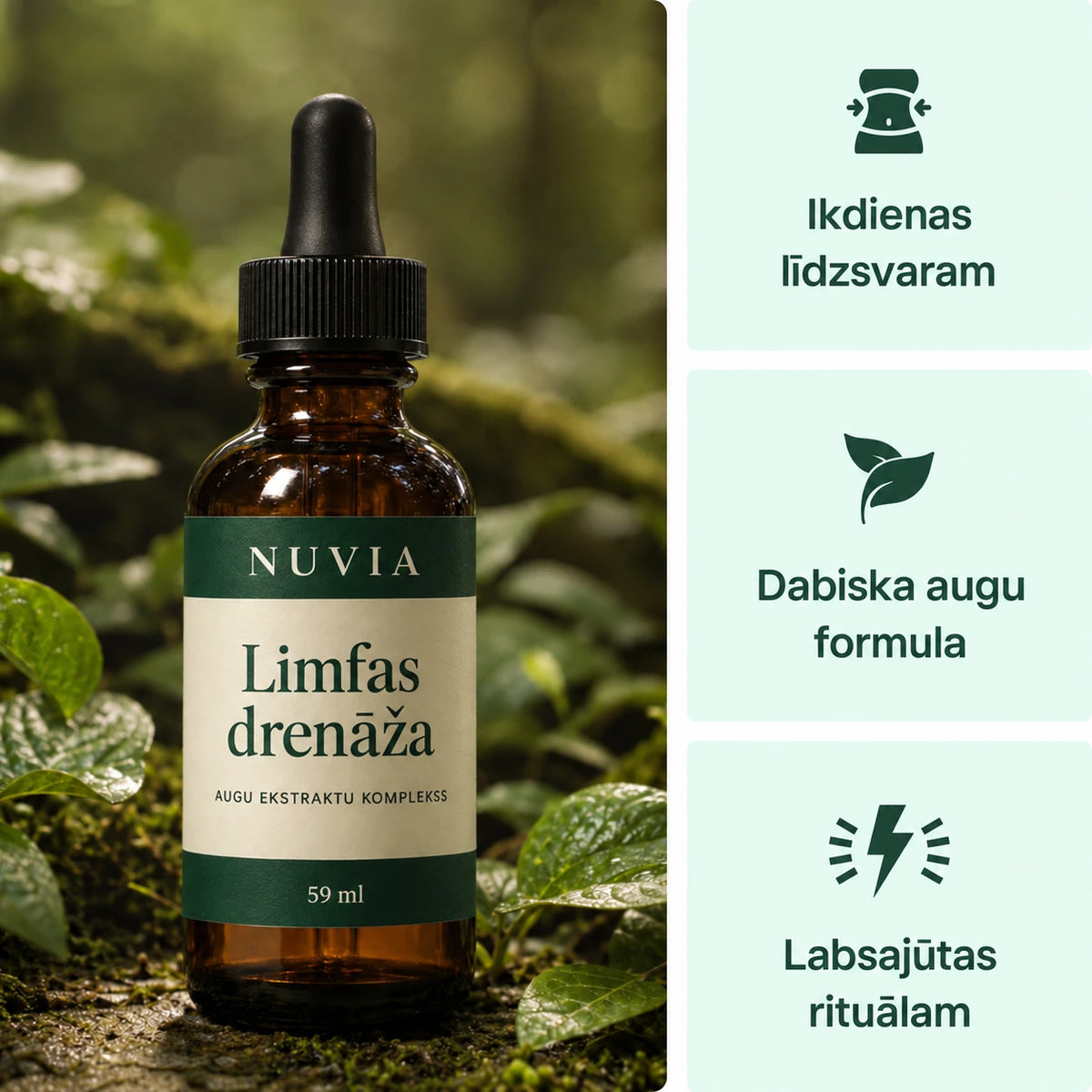 Nuvia® lümfidrenaaži tilgad